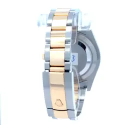 Rolex Datejust II Yellow Gold/Steel 41mm Eggshell Diamond Dial 116333 Scrambled