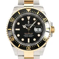 USED ROLEX SEA-DWELLER 126603 BLACK CASE SIZE 43MM MEN'S WATCH #6179