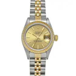USED ROLEX DATEJUST 69173 CASE SIZE 26×26MM LADIES WATCH #64619