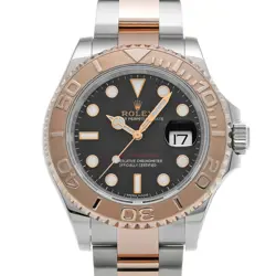 USED ROLEX YACHT-MASTER 40 116621 BLACK CASE SIZE 40×40MM MEN'S WATCH #6129