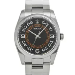 USED ROLEX OYSTER PERPETUAL 36 116000 BLACK MEN'S WATCH #62159