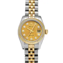 USED ROLEX DATEJUST 179173G CASE SIZE 26×26MM LADIES WATCH #6269