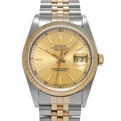 USED ROLEX DATEJUST 16233 CASE SIZE 35×35MM MEN'S WATCH #671519