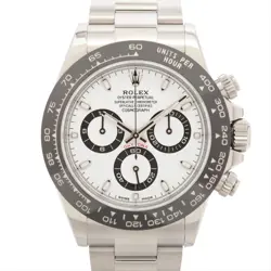 ROLEX COSMOGRAPH DAYTONA 116500LN SS SS AT WHITE DIAL 2 EXTRA LINKS
