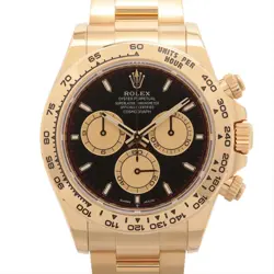 ROLEX COSMOGRAPH DAYTONA 126508 YG YG AT BLACK DIAL