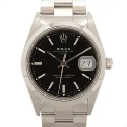 ROLEX OYSTER PERPETUAL 15200 SS SS AT BLACK DIAL