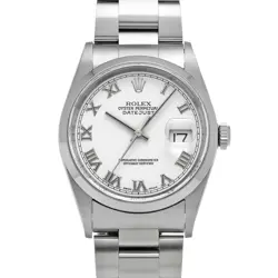 ROLEX 6/11  DATEJUST 16200 P NUMBER 2000 MANUFACTURING WATCH WRISTWATCH R45_0609