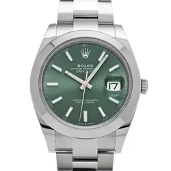 ROLEX  DATEJUST 41 126300 RANDOM SERIAL MINT WATCH WRISTWATCH R45_0609