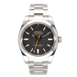 ROLEX MILGAUSS BLACK V SERIES 116400 SA RANK USED