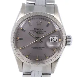 ROLEX DATEJUST OYSTER PERPETUAL ANTIQUE K18 WHITE GOLD X STAINLESS STEEL　16014