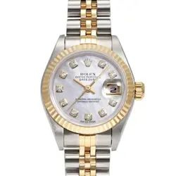 ROLEX DATEJUST 26 79173NG WHITE DIAL LADIES WATCH PRE-OWNED