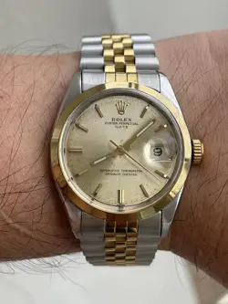 *READ FULL INFO *ROLEX AUTHENTIC 1500 +SWAPPED MOVEMENT SWISS ETA