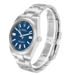 41 BLUE DIAL