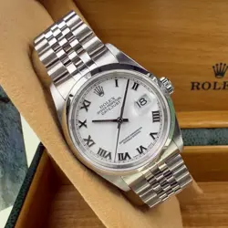 ROLEX DATEJUST - BOXED WITH ONE YEAR WARRANTY (NE6)