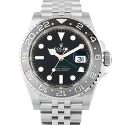 ROLEX GMT-MASTER II BRUCE WAYNE STEEL JUBILEE WATCH 126710GRNR