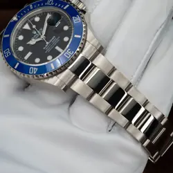 GOLD BLUE BEZEL