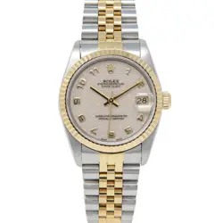 ROLEX DATEJUST 31 CREAM JUBILEE ARABIC, STEEL & GOLD, 78273 - PRE-OWNED