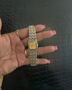 Two Tone Vintage Rolex Square Face