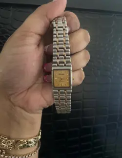 Two Tone Vintage Rolex Square Face