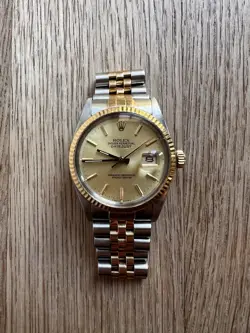 ROLEX DATEJUST 16013 | TWO-TONE | 36MM | 1987 | SERVICED | NO BOX/PAPERS