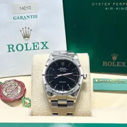 ROLEX 14010 AIR-KING 34MM STEEL BLACK DIAL OYSTER 2000