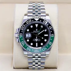 ROLEX GMT-MASTER II 126720VTNR SPRITE LEFTY JUBILEE STAINLESS STEEL 2024 NEW