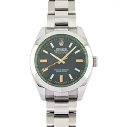 ROLEX 116400GV MILGAUSS 40MM 2010 BOX & PAPERS