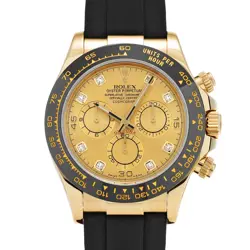 ROLEX COSMOGRAPH DAYTONA 116518LNG CHAMPAGNE/DIAMOND WATCH 670480
