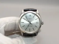 VINTAGE ROLEX OYSTER PERPETUAL 1002 STEEL AUTOMATIC MENS WATCH