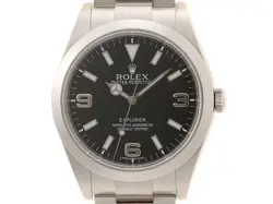 ROLEX EXPLORER I 214270 BLACK AUTOMATIC #056