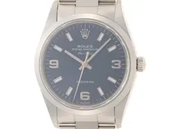ROLEX AIR-KING 14000M BLUE AUTOMATIC #122
