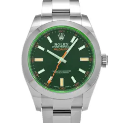 ROLEX MILGAUSS 116400GV INTENSE BLACK WATCH 674161