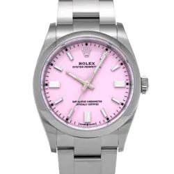 ROLEX OYSTER PERPETUAL 36 126000 CANDY PINK WATCH 673539