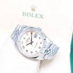ROLEX 36MM OYSTER PERPETUAL MOP ARABIC DIAL DATEJUST REF: 116234 (D SERIES)