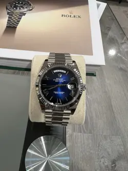 ROLEX DAY-DATE BLUE