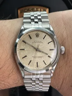 *PROMO READ FULL INFO *ROLEX AUTHENTIC 1002 +SWAPPED MOVEMENT SWISS ETA