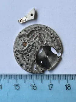 ORIGINAL ROLEX CALIBER 727 DAYTONA MAIN PLATE MOVEMENT + COQ
