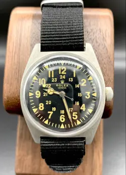 VINTAGE BLACK MILITARY