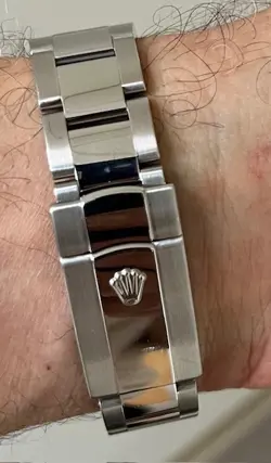 Rolex 41 mmn. Date-Just II Model 116334 White Dial Plus One Extra Dial