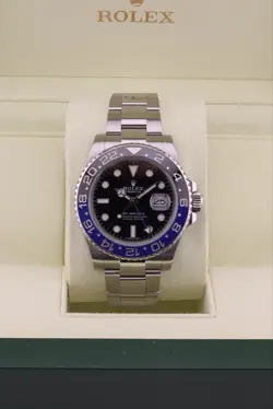 Rolex GMT-Master II 116710BLNR Batman Oyster Band Blue & Black Bezel Year 2015