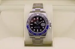 Rolex GMT-Master II 116710BLNR Batman Oyster Band Blue & Black Bezel Year 2015