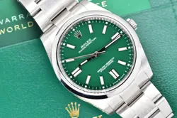 GREEN DIAL STAINLESS
