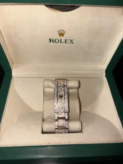 Diamond Rolex Datejust | Moissanite VVS D Color | 36mm