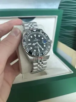 ROLEX GMT-MASTER II WITH BLACK BEZEL 1 TO 1 REP
