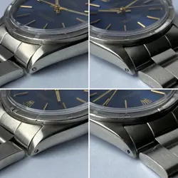 1966 Rolex Oyster Perpetual Chronometer Blue sunburst Sigma dial ref 1007 1570