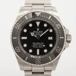 ROLEX SEA-DWELLER DEEP SEA 126660 SS SS AT BLACK DIAL 2 EXTRA LINKS