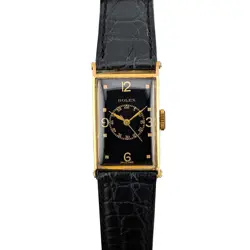 ROLEX 3456 RARE VINTAGE 18K YELLOW GOLD 35MMX19MM 1938