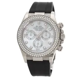 ROLEX COSMOGRAPH DAYTONA WATCHES 116589RBR K18 WHITE GOLD/RUBBER MENS