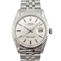 ROLEX 1601/4 DATEJUST SILVER SIGMA DIAL #KN384