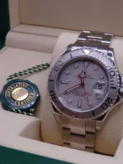 ROLEX STAINLESS STEEL YACHT MASTER